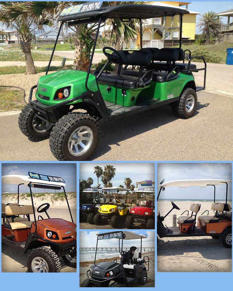 Bron's Beach Carts in Port Aransas, TX
