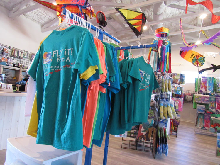 Fly it! Port A Kite Shop in Port Aransas, TX.