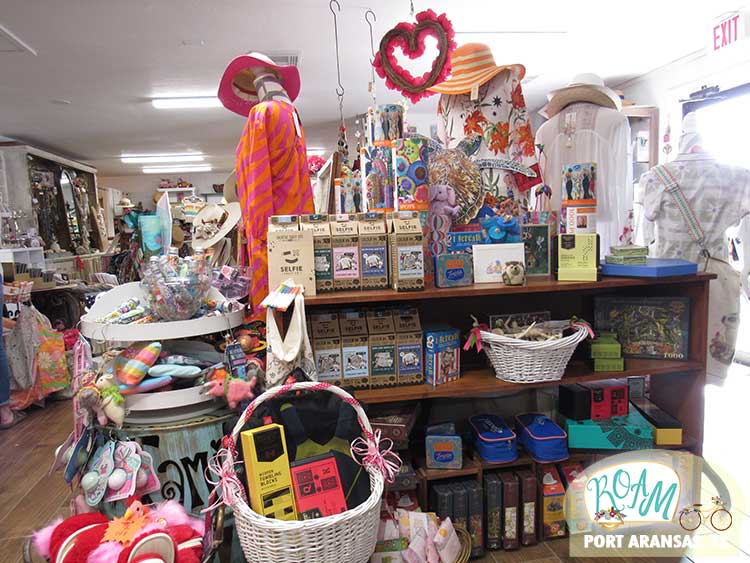 ROAM Gift Shop in Port Aransas, TX.