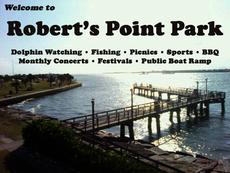 Robert's Point Park in Port Aransas, Texas.