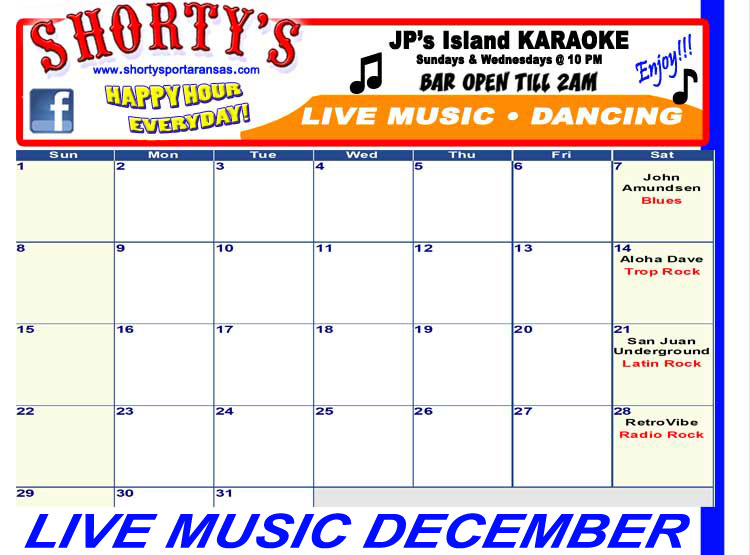 Shorty's Place * Port Aransas Live Music * Port A's Oldest