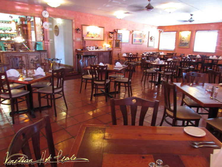 Venetian Hot Plate Restaurant in Port Aransas, TX.