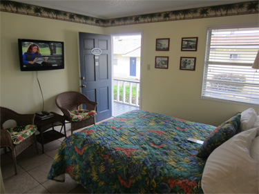 Amelia's Landing Lodging in Port Aransas, Texas.