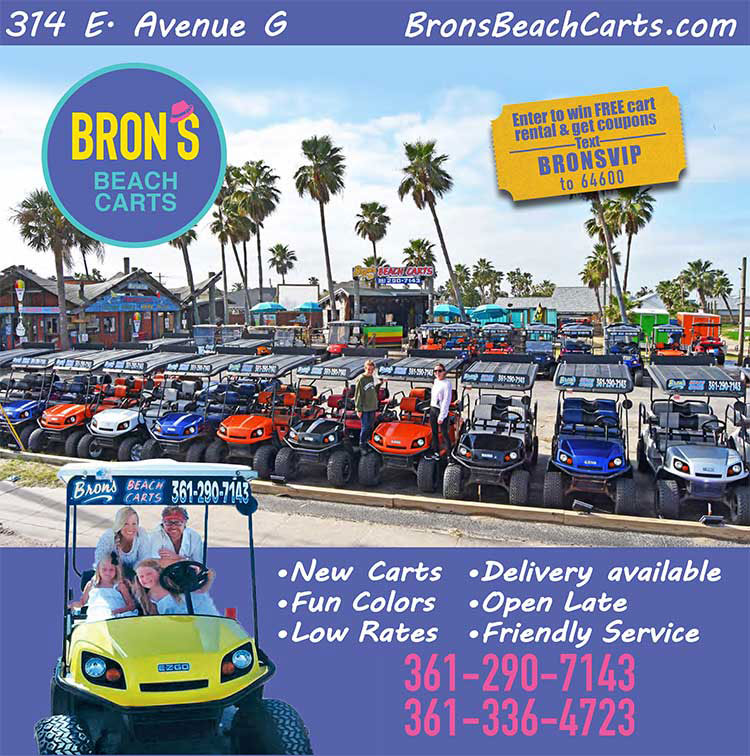 Bron's Beach Carts in Port Aransas, TX