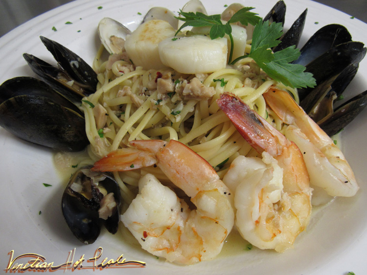 Venetian Hot Plate Restaurant in Port Aransas, TX.