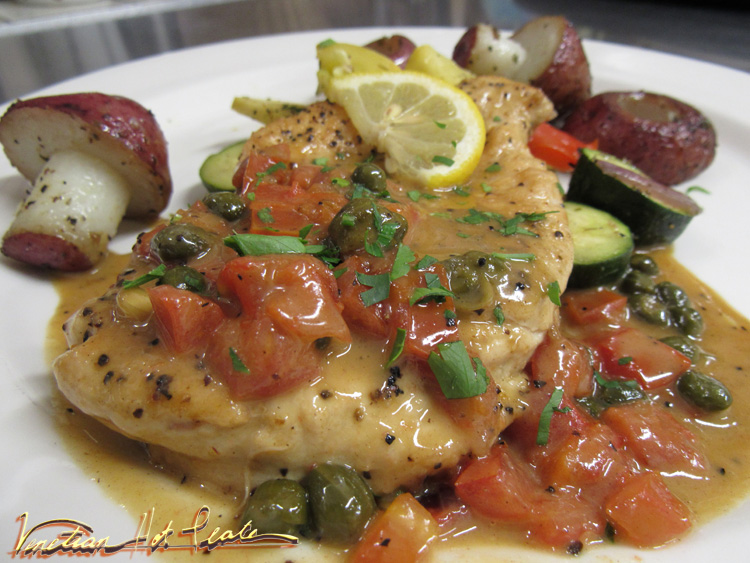 Venetian Hot Plate Restaurant in Port Aransas, TX.