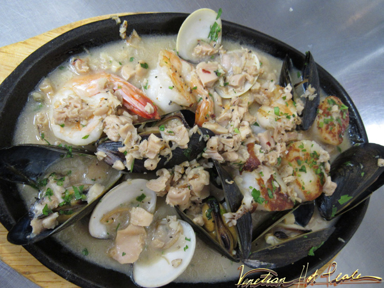 Venetian Hot Plate Restaurant in Port Aransas, TX.